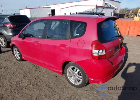 2008 Honda Fit Sport z USA, uszkodzony, nr VIN JHMGD38658S036679